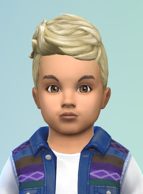 Birksche's Sims Blog: Spikey Hair for Toddler