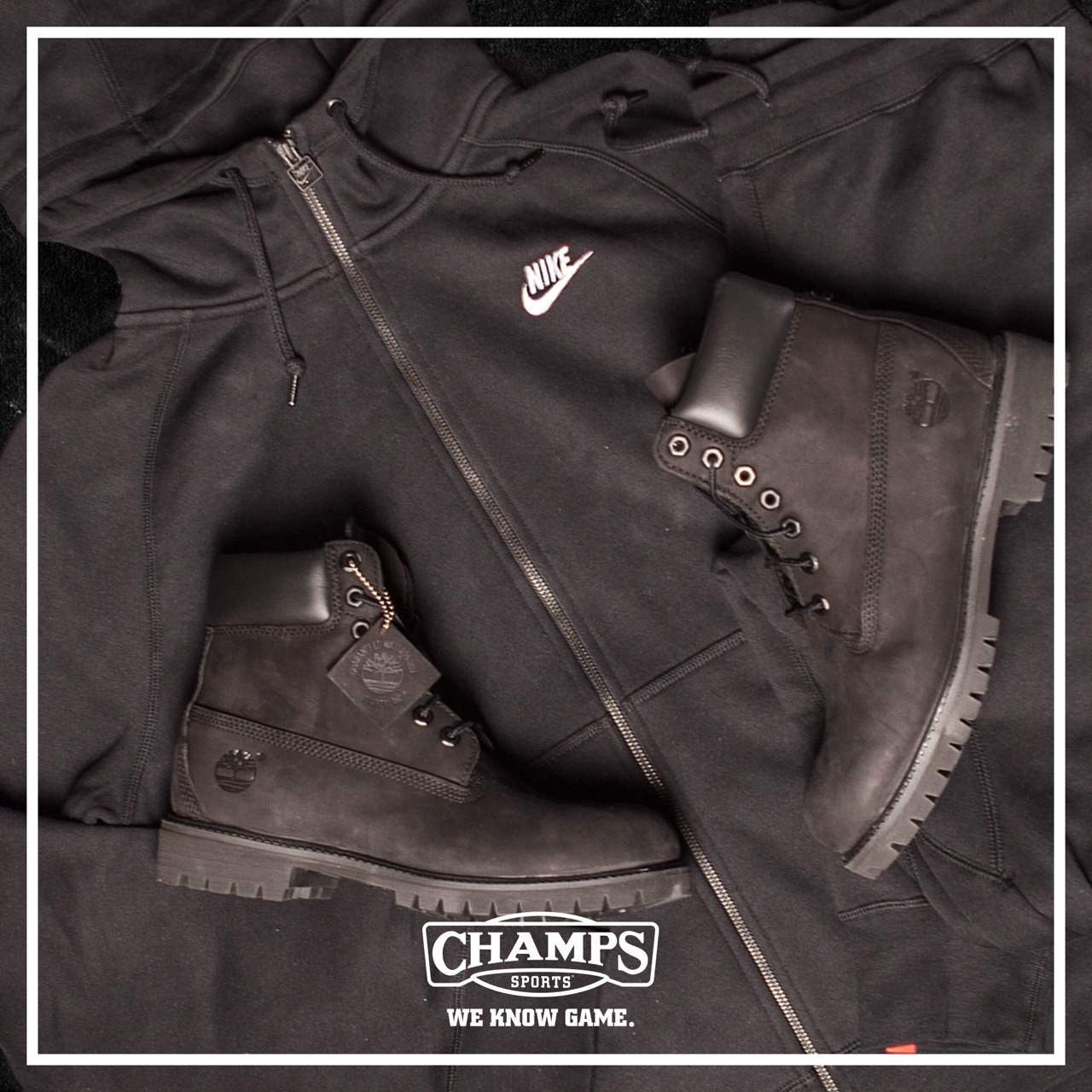 champs black timbs