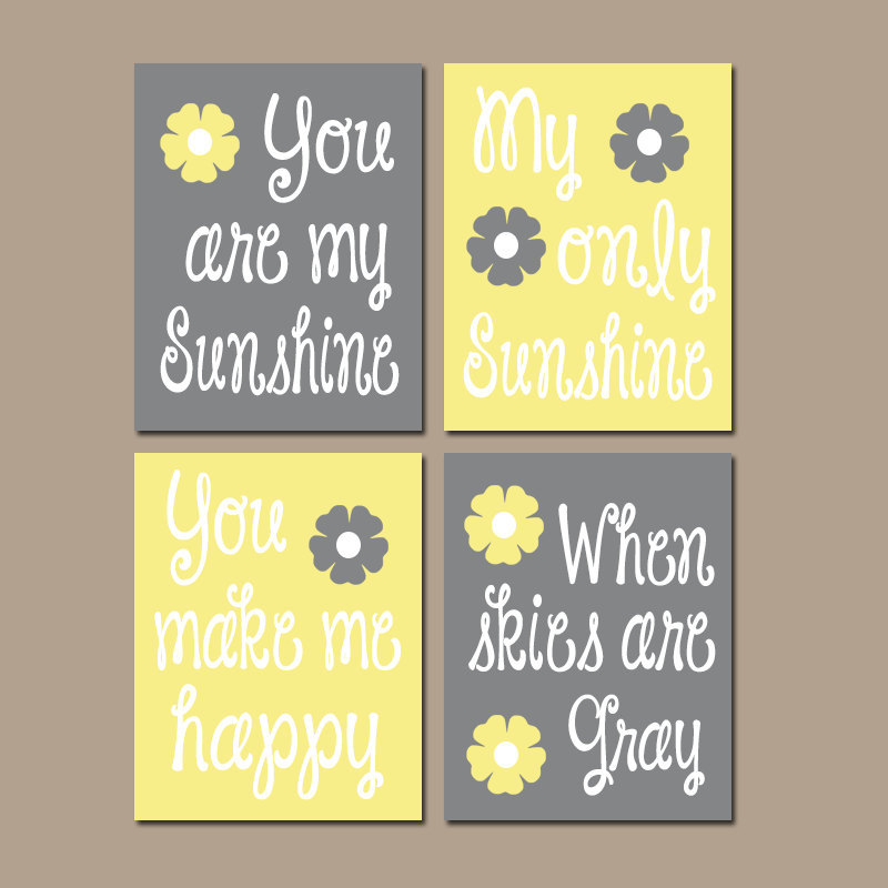 you are my sunshine crib set