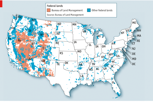 Lands Owned By The Us Federal Government Maps On The Web 9382