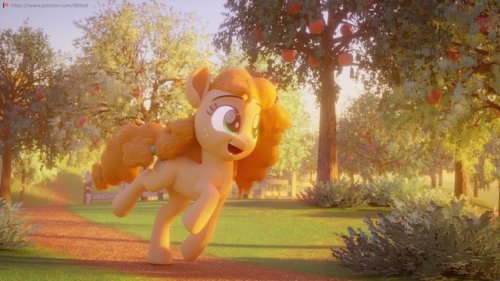 the-pony-allure:Pear Butter Frolicking by TheRealDJTHED