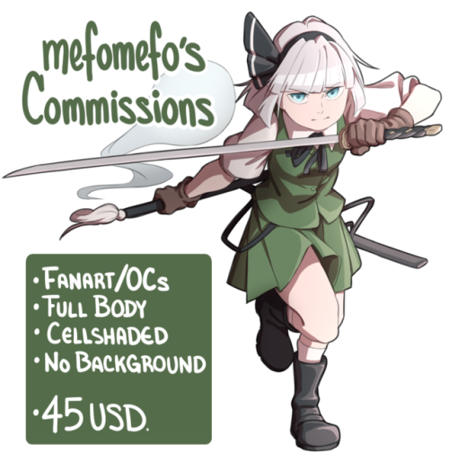 memefo:Hello everyone, Commissions are OPEN!Around 20 slots...