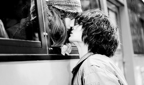 ulzzang ulzzang couple black and white ulzzang boy ulzzang girl