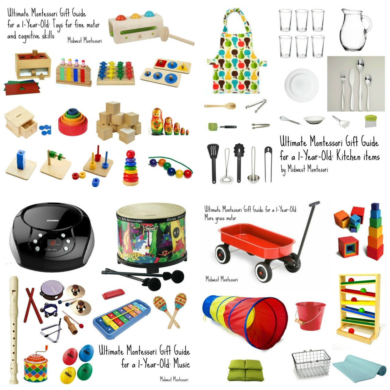 montessori gifts for 1 year old