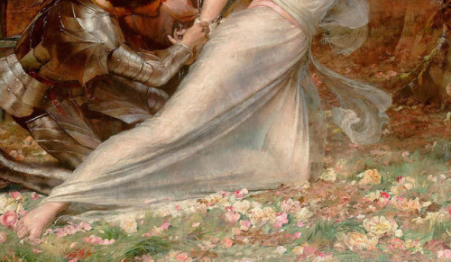 simena:Archibald Wakley - A Royal Princess (detail)