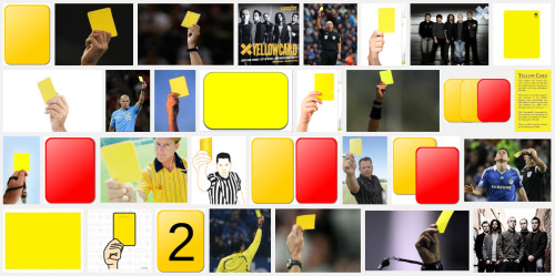 “Yellow Card,” Google Image search by Rob Walker,...