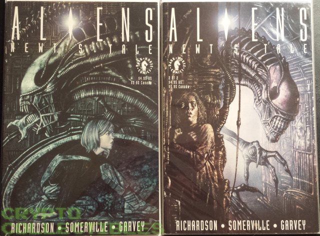 Aliens Newt’s Tale 2 Issue Set (1992) By Dark... - Crypto Collectibles