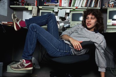 lexaproletariat:
“ gaspack:
““Susan Kare, famous graphic artist who designed many of the fonts, icons, and images for Apple, NeXT, Microsoft, and IBM. (1980s)
” ”