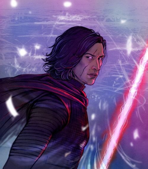 reyloship82:Kylo Ren (color)I spent the last weekend in a...