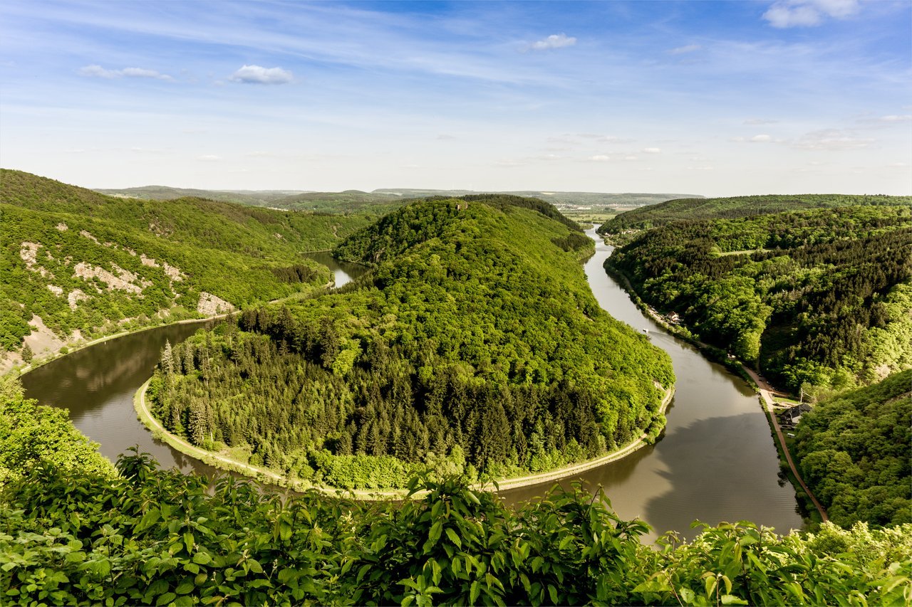 Unbetitelt — breathtakingdestinations: Saarschleife - Germany...