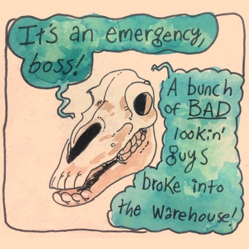 little-tunny:The Amazing Jimbo and His Magic Talking Horse Skull...