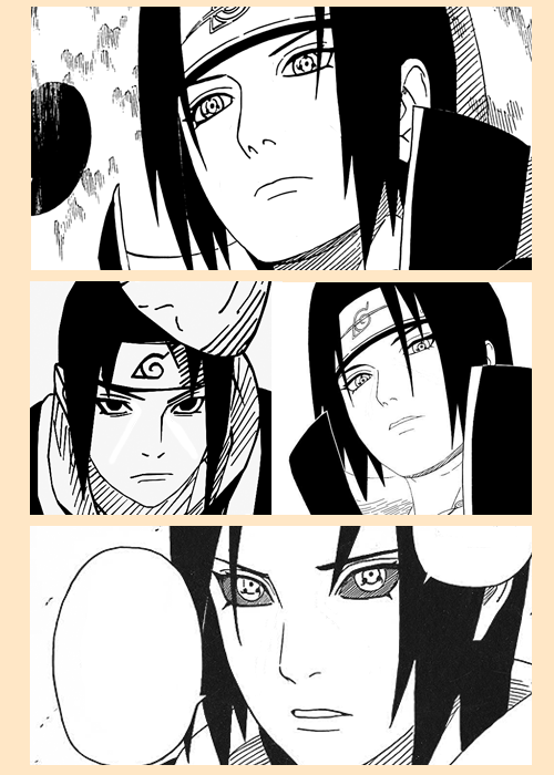 Uchiha Clan: Itachi Uchiha Lines Face