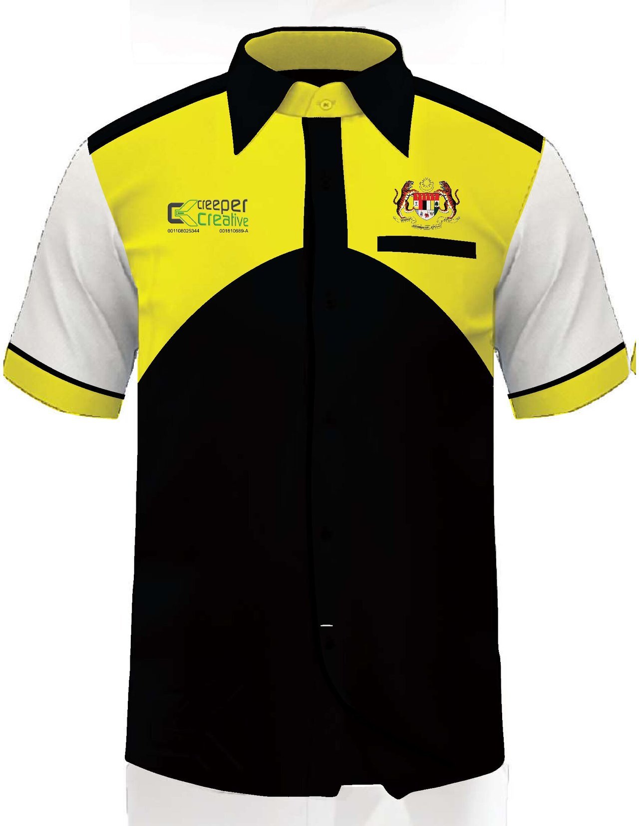 Corporate Shirt Yellow-48