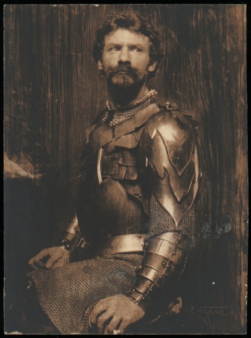 met-photos:The Man in Armor by Frank Eugene, The Met’s...