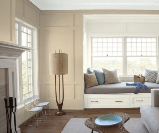 beige room
