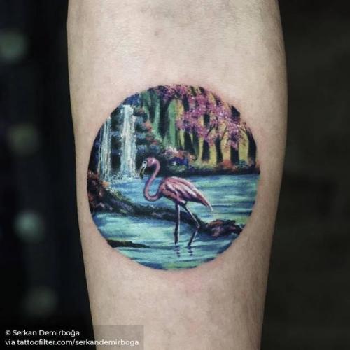 Flamingo Leg Tattoo | Best Tattoo Ideas For Men & Women