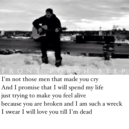 front porch step lyrics | Tumblr