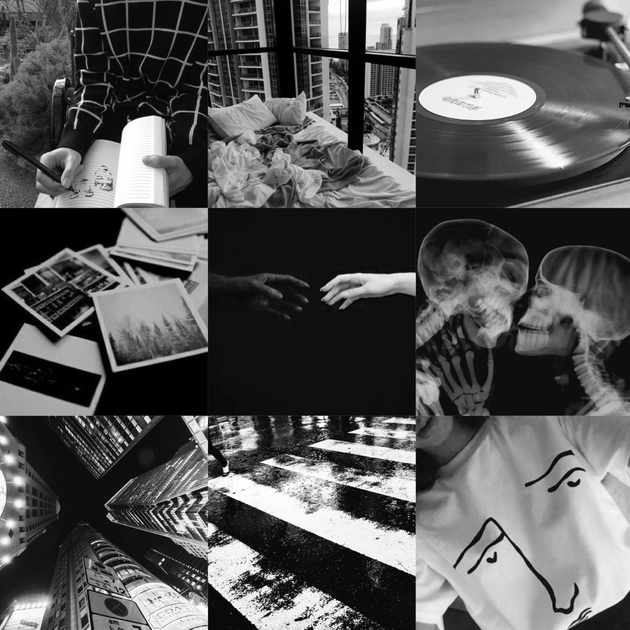 Moodboards Black White Aesthetic