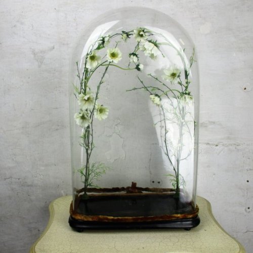 etsyftw:XL Antique Victorian Rectangular Square Hand Blown...