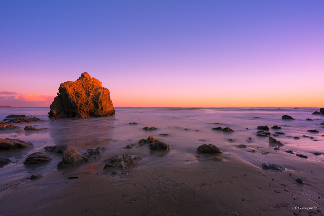 Just Being — Malibu Sunset El Matador State Beach - Malibu,...