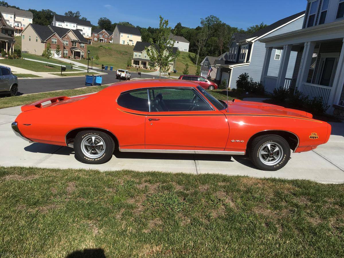 musclecars4ever — 1969 Pontiac GTO Judge in Carousel Red