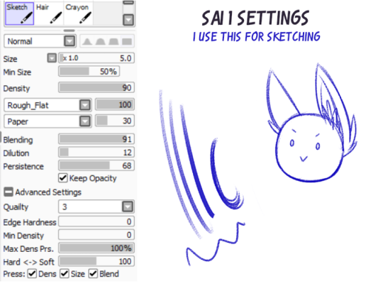 can you use a custom brush in paint tool sai to make a pattern