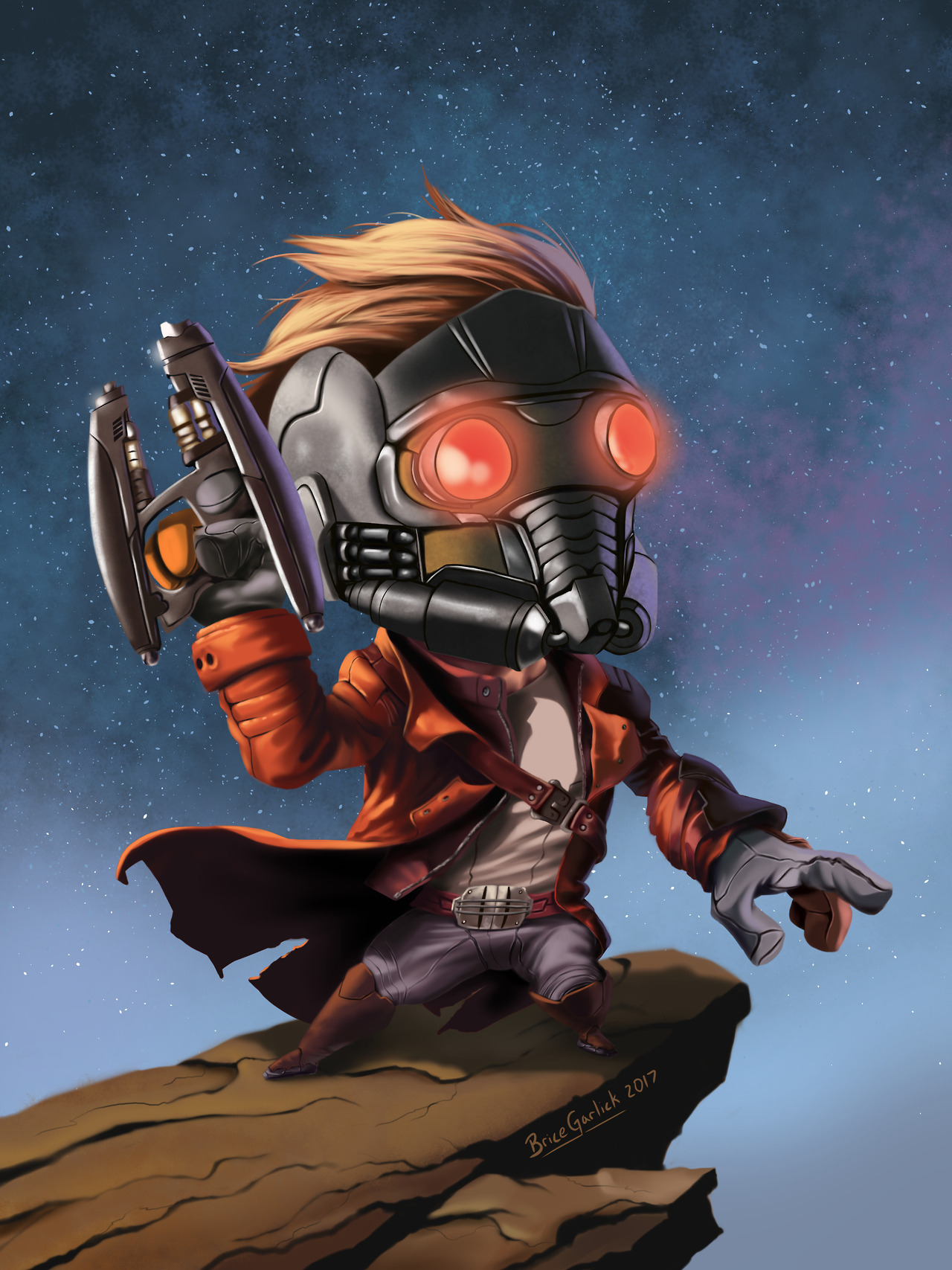 Also known as… Starlord! by: Brice Garlick wookieeserenade.tumblr.com — Immediately post your art to a topic and get feedback. Join our new community, EatSleepDraw Studio, today!