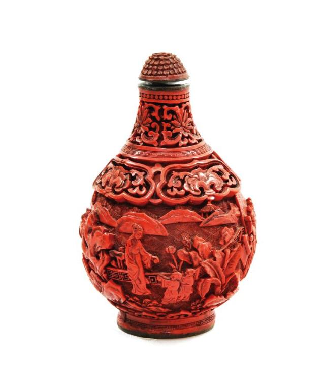 Lock, Stock, and History — Chinese perfume bottle, circa 1900.