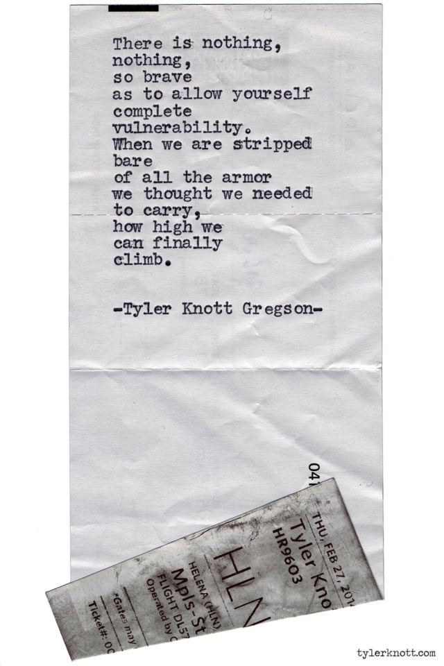 Tyler Knott Gregson — Typewriter Series #973 by Tyler Knott Gregson ...