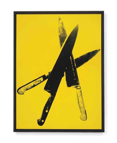 andywarhol-art:Knives1982Andy Warhol