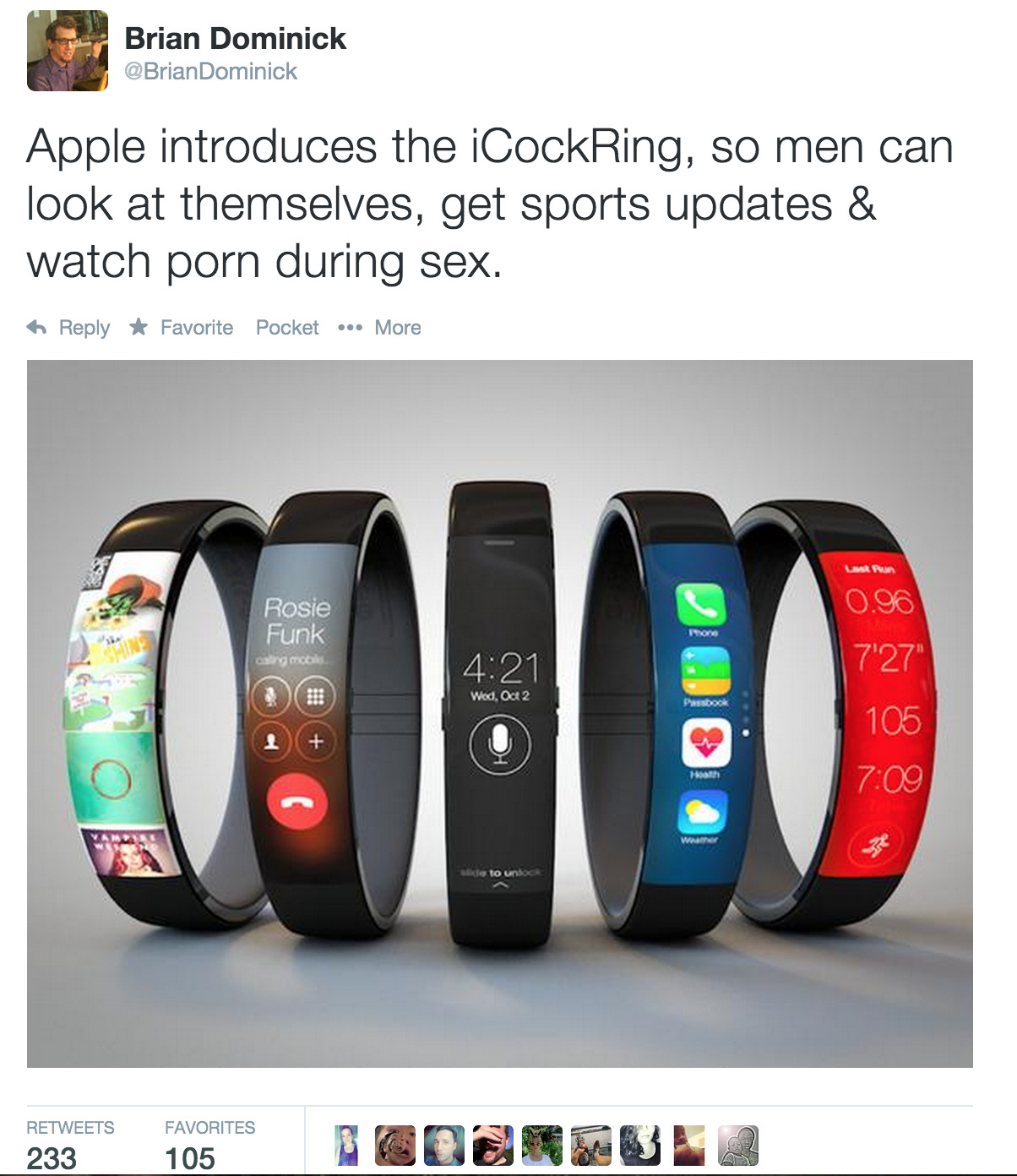 Apple Watch Porn - Radical Reboot â€” @BrianDominick Apple introduces the ...