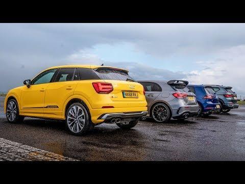 itshotcars:Audi SQ2 vs Merc-AMG A35 vs VW Golf R vs Cupra...