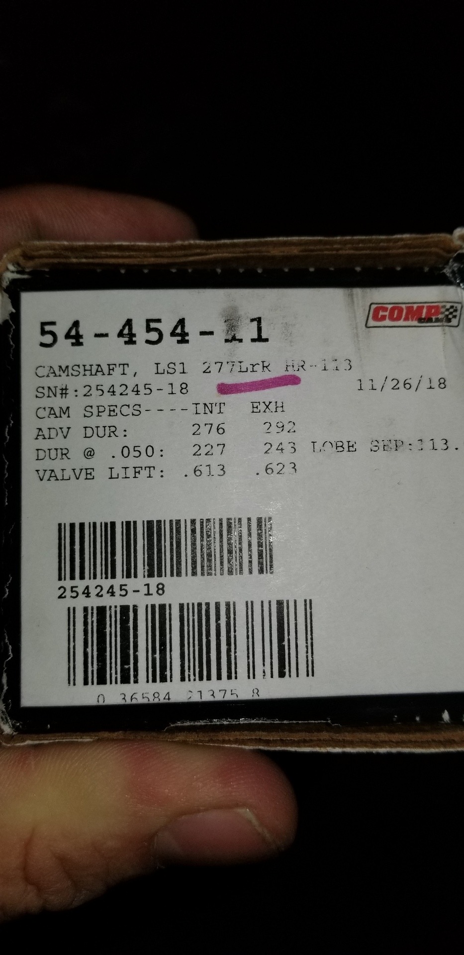 Looking at car with Comp Cam 54-459-11 - Any advice - Camaro5 Chevy ...