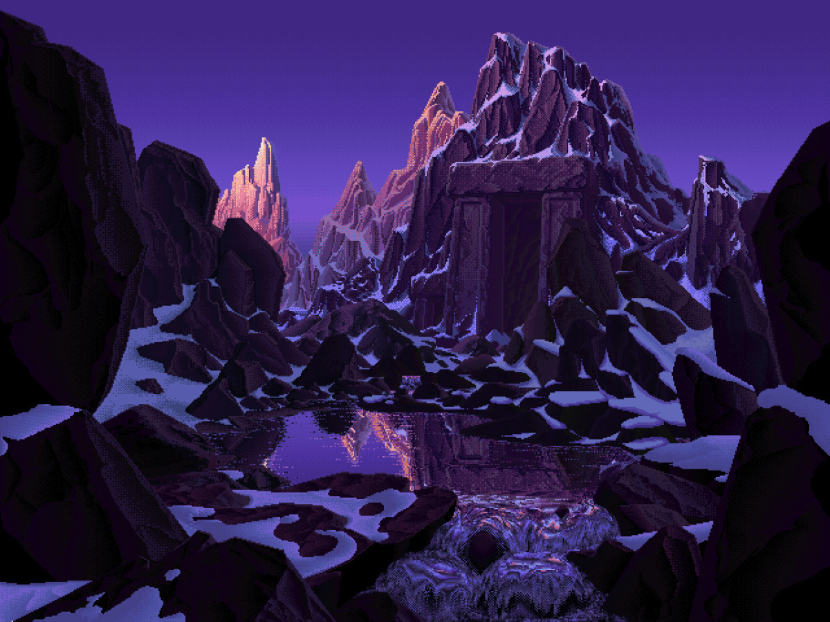 PixelArtus — Mountain Gate Pixel Artist: Mark Ferrari ...