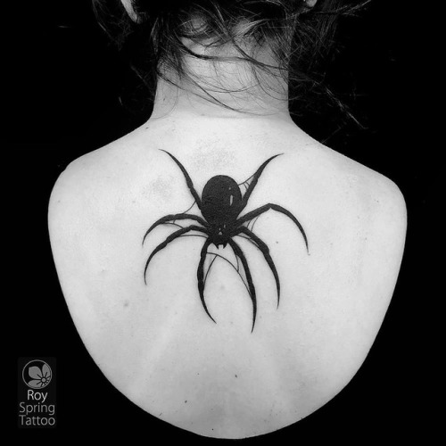 spider tattoo on Tumblr