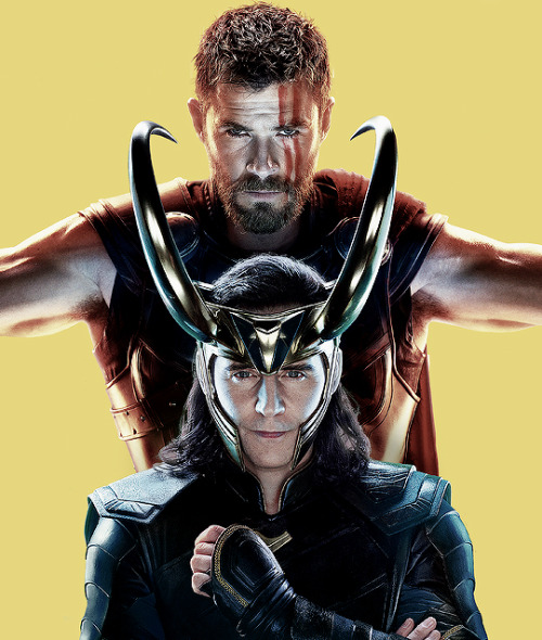 tomhiddleston-loki:Loki and Thor through the years