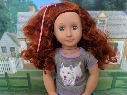 our generation doll red hair brown eyes