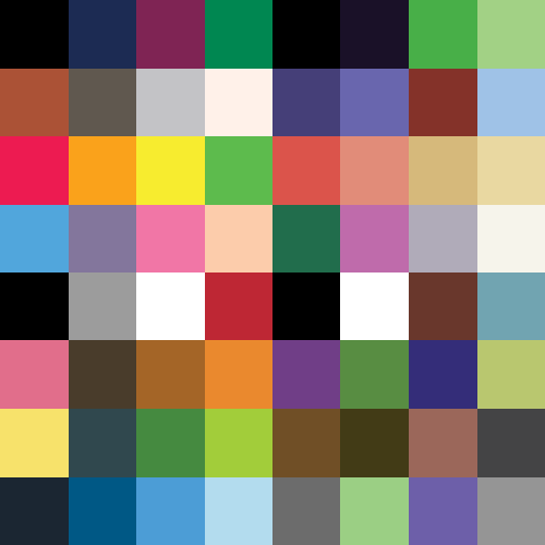 color palette from image pixel
