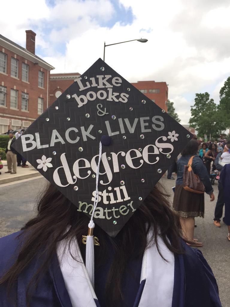 F.Y.O. - A Howard Graduate At Yesterday’s Commencement...