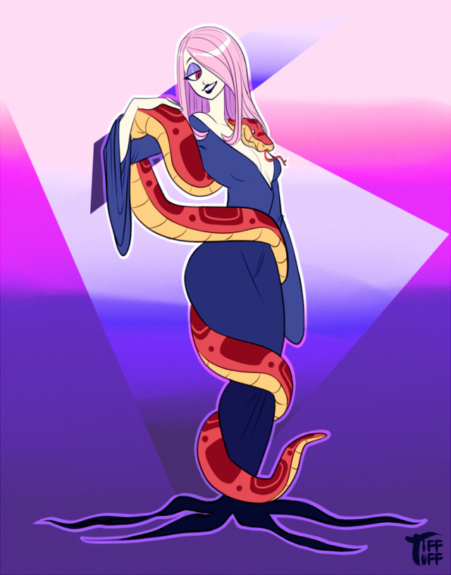 I'm a Snek... Thing — thatredsnakeguy: phagi: Commission for...