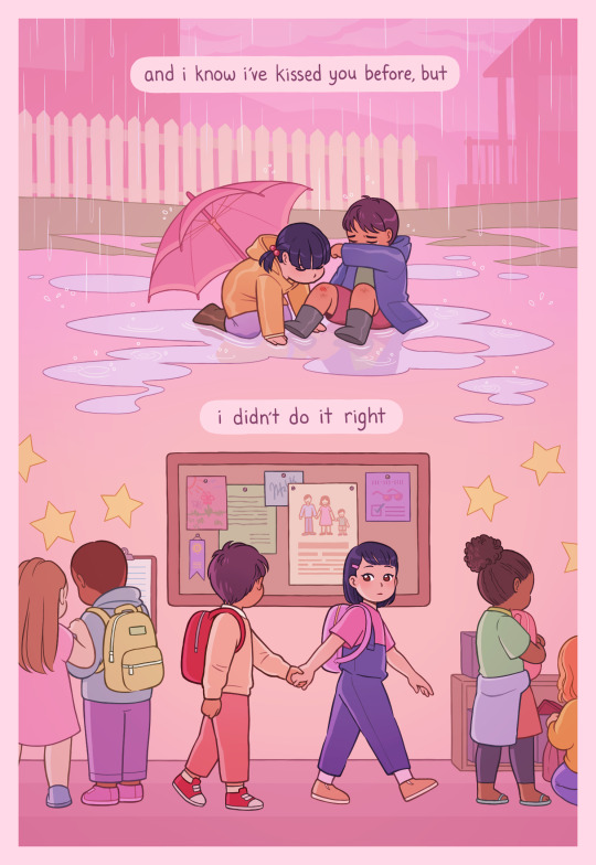 pink in the night