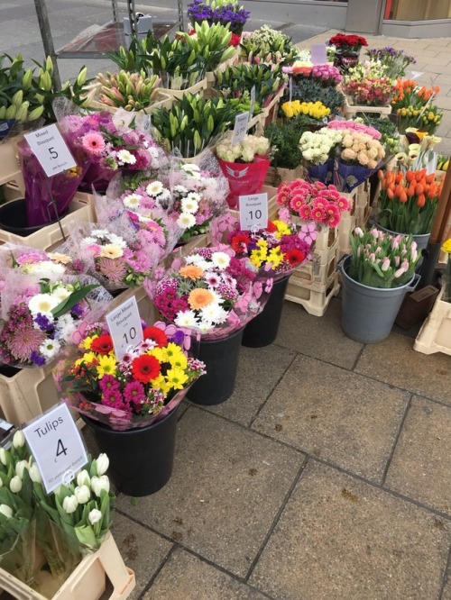 sadplanty:came across a really cute stand selling pretty flowers...