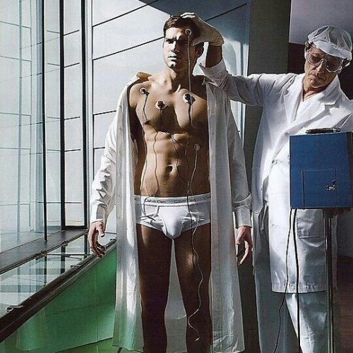 If I was that man in the lab coat, I would perform...