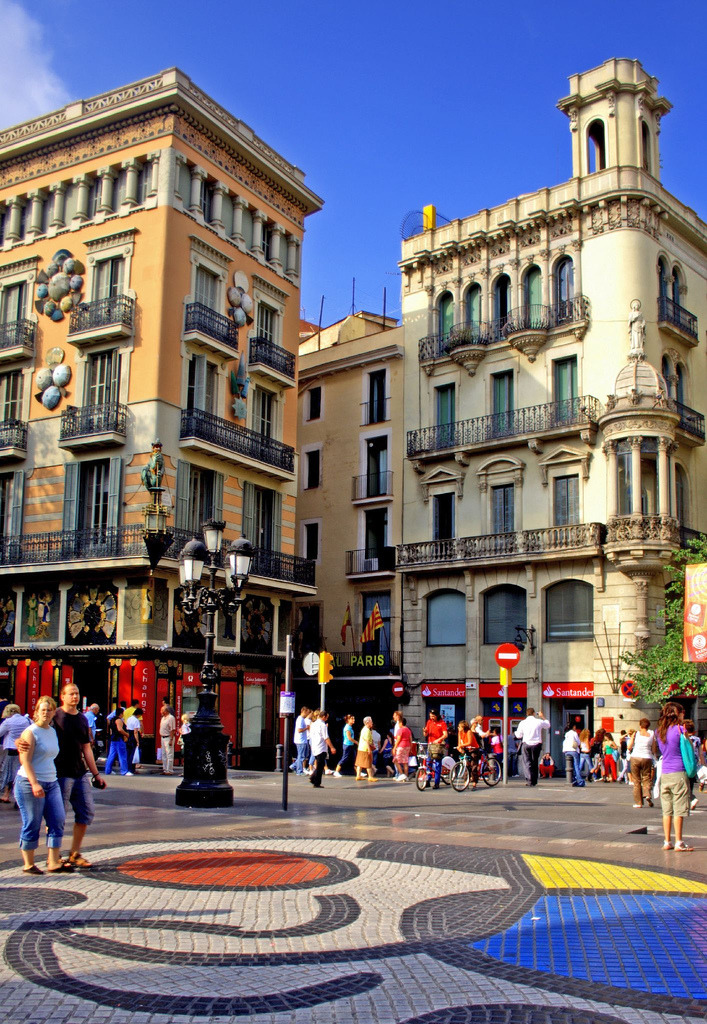 Amazing Places - Las Ramblas - Barcelona - Spain (von papalars)