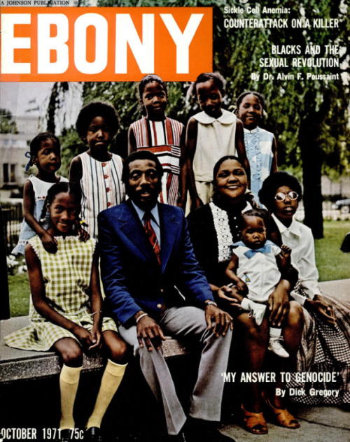 twixnmix:Ebony magazine covers from 1971