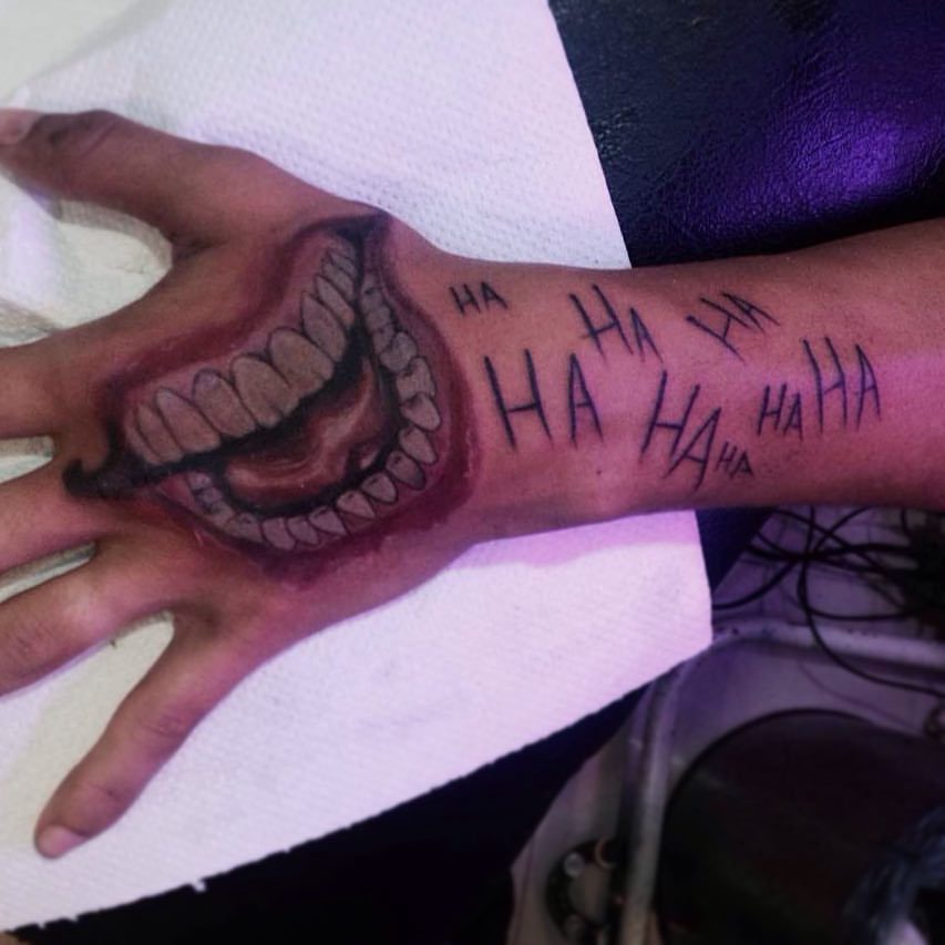 Sin Título Guason Progreso Primera Sesiontattoo Tatuaje