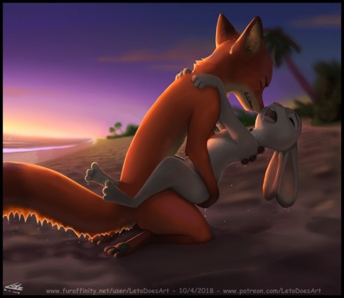 everyonesfurryforkrystal:Nick x Judy PT. XXII