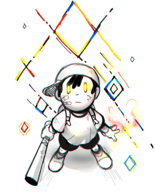 mother2 ness earthbound dierabbit