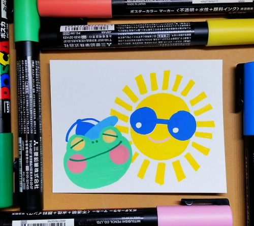 jamminest:some little posca drawings!! everyones been using...