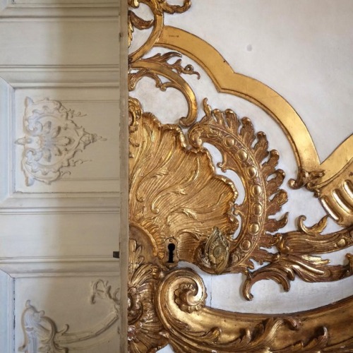 vivalcli:Early rococo wall panel at the Hôtel de Soubise...